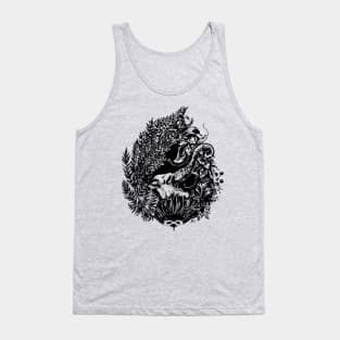 Ancient Elephant Black Tank Top